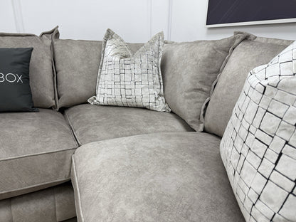 DFS Cherished Corner Sofa In Oatmeal LHF