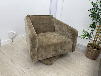 DFS French Connection Molten Swivel Accent Chair
