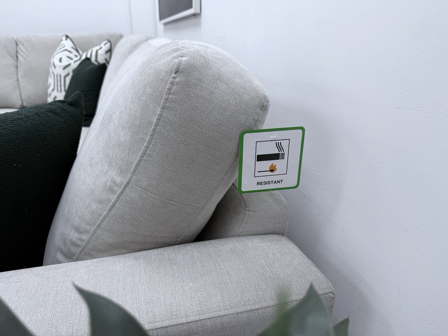 DFS Freya Corner Sofa 2c2 In Silver