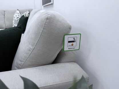 DFS Freya Corner Sofa 2c2 In Silver