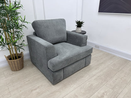 DFS Freya Armchair In Graphite Fabric