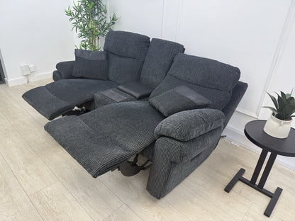La-Z-Boy New Tamla 2 Seater Power Recliner Headrest Lumbar With Console Unit