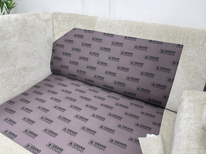 DFS Dunstable Grand Designs 4 Seater Sofa In Natural Luxe Chenille