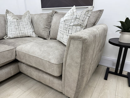 DFS Cherished Corner Sofa In Oatmeal LHF