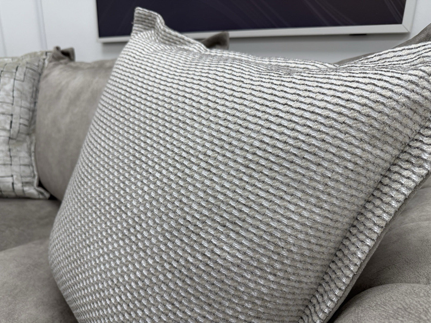 DFS Cherished Corner Sofa In Oatmeal