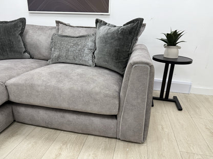 DFS Devine Corner Sofa In Grey
