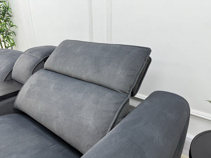 Sofology Premiere 2.5 Seater Power Recliner/Headrest/Heated Sofa