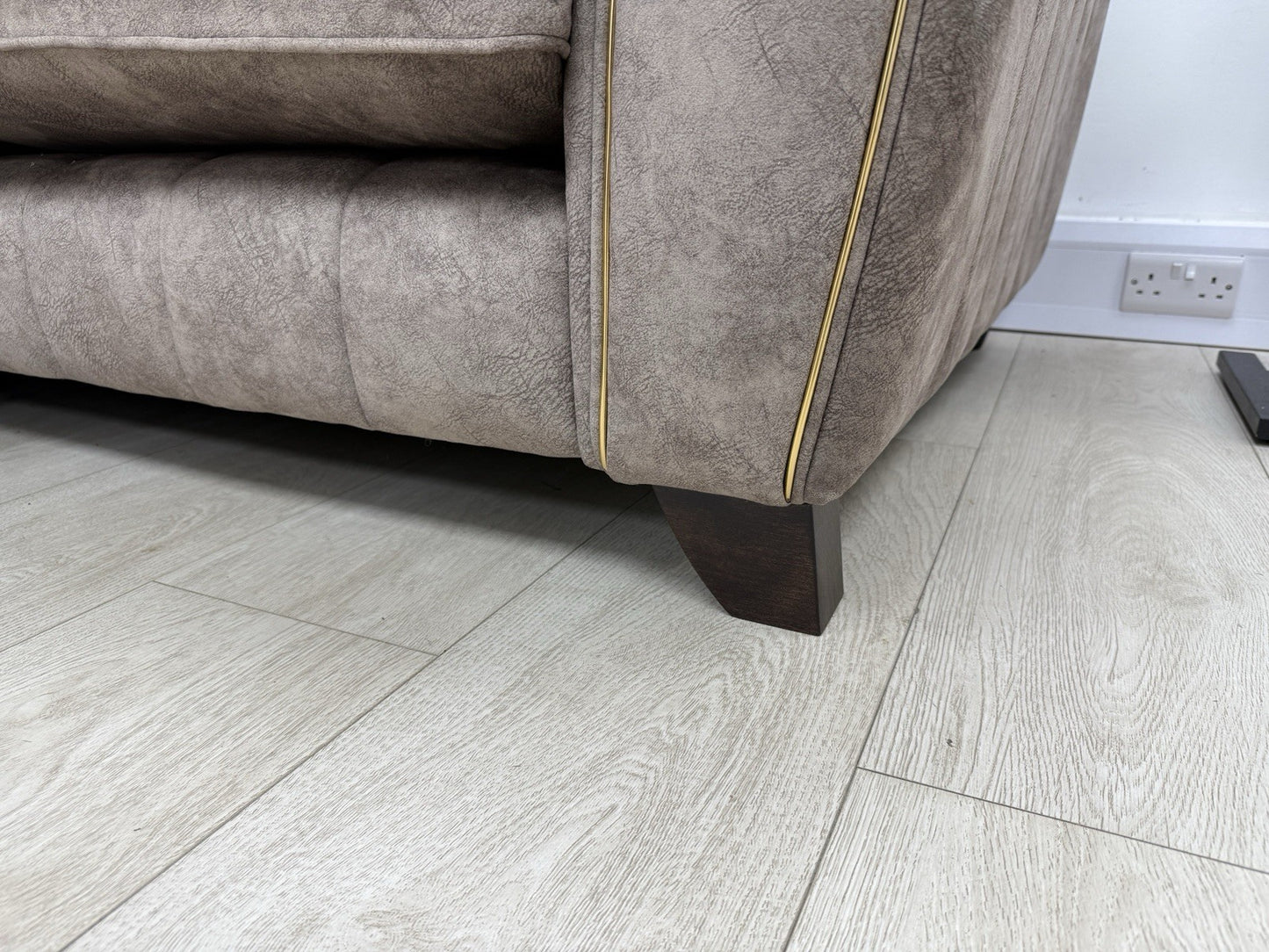 DFS Cherished Corner Sofa In Chocolate LHF