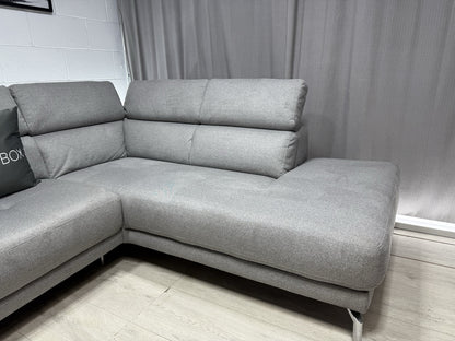 DFS Venezia Corner Recliner Sofa In Grey