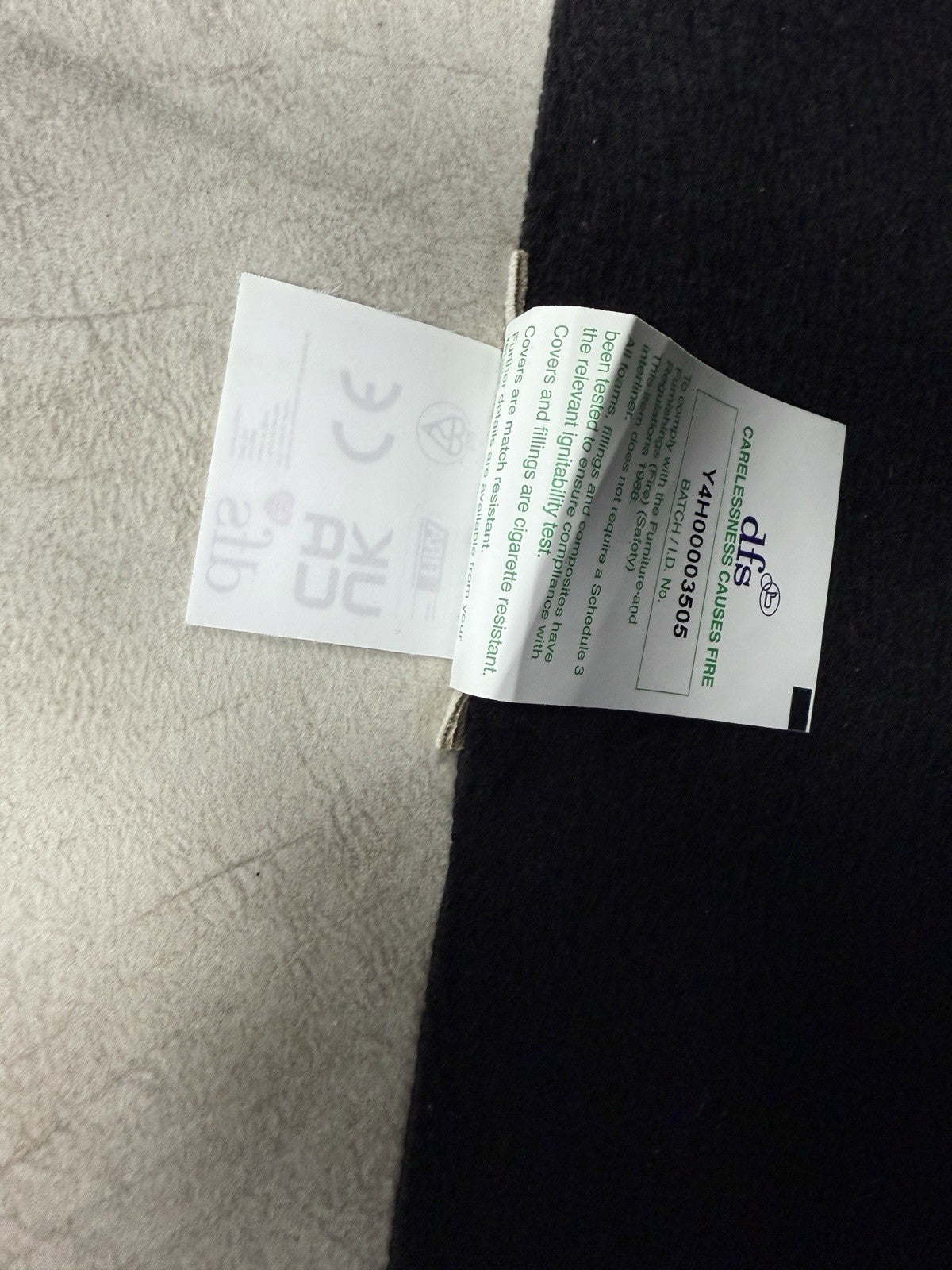 DFS Lavencia Corner Sofa In Cream