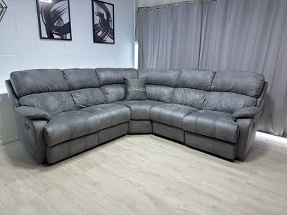 Furniture Village Moreno Manual Corner Recliner Sofa - Delivery Available