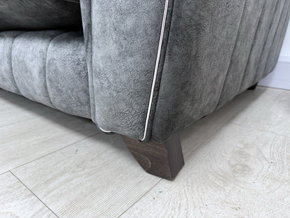 DFS Cherished Corner Sofa In Charcoal Combination