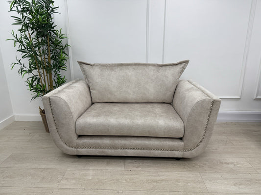 DFS Lavencia Cuddle Chair In Cream Fabric