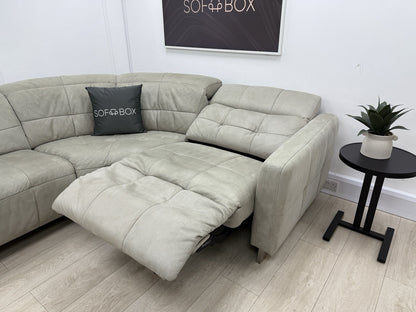 Sofology Marmont Corner Recliner Sofa In Cream