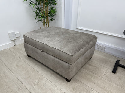 DFS Cherished Storage Footstool In Oatmeal
