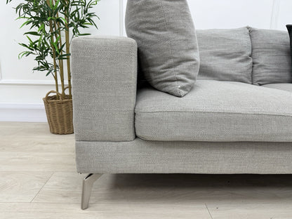 Sofology Cedar Corner Sofa In Light Grey