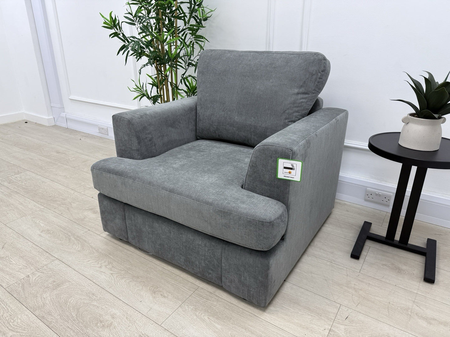 DFS Freya Armchair In Graphite Fabric
