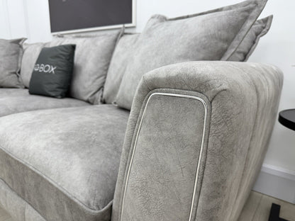 DFS Cherished Corner Sofa In Grey RHF