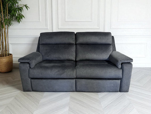G Plan Thornbury 3 Seater Fabric Power Recliner Sofa In Stingray Indigo